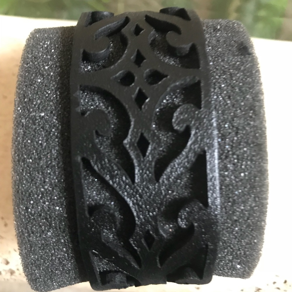 Black unique design bracelet